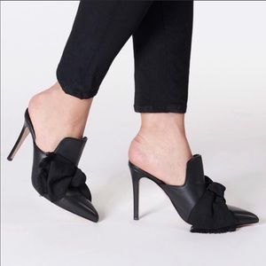 Veronica Beard Penn Mule with Bow